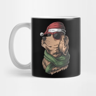 Christmas Golden Retriever Mug